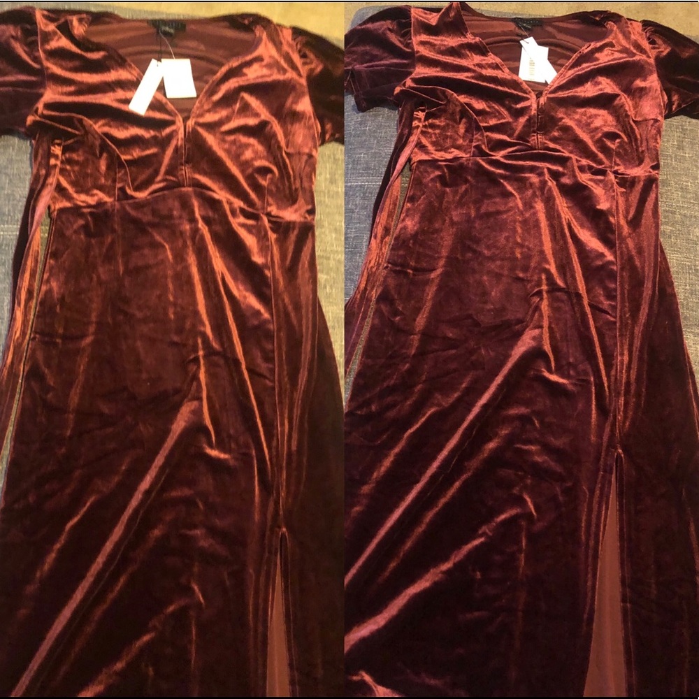 Brand new Sanctuary velour Dress.